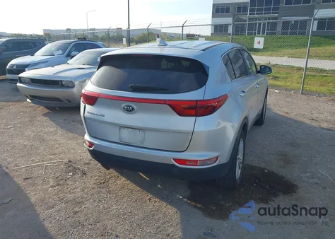 2017 Kia Sportage Lx from USA, damaged, VIN KNDPM3AC6H7140344